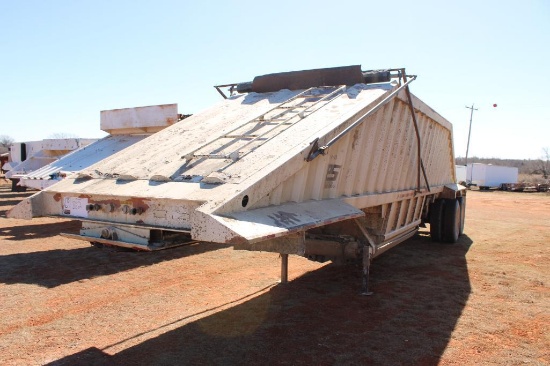 2000 CPS T/A SINGLEGATE BELLY DUMP ROCK TRAILER, S/N 424111620YP002348