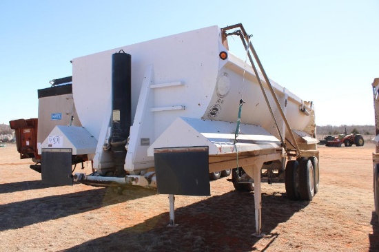 2002 CTS HRD2 T/A END DUMP TRAILER, S/N 1C93425292S770772