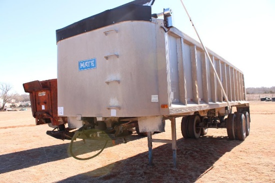 1979 MATE T/A END DUMP TRAILER, S/N WA230360996