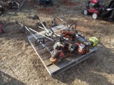 ASSORTED WEEDEATERS & CHAINSAW