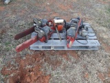 ASSORTED CHAINSAWS...