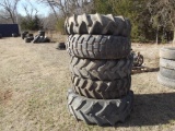 (5) ASSORTED EQUIPMENT TIRES...