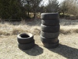 (8) ASSORTED PICKUP TIRES...
