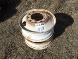 (2) 10 LUG RIMS...