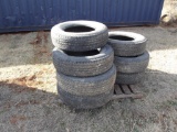 (10) ASSORTED PICKUP TIRES...