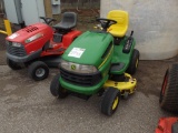 JOHN DEERE LA110 RIDING MOWER...