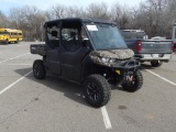 2021 CAN AM HD10 4 SEATER SIDE BY SIDE, 156 MILES, WINDSHIELD, WINCH