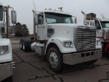 2015 FREIGHTLINER 122SD T/A TRUCK TRACTOR, S/N 3AKJGNDV9FDGR0801, DETROIT ENG, 10 SPD TRANS, OD
