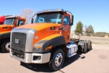 2015 CAT CT660S T/A TRUCK TRACTOR, S/N 3HSJGTKR9GN007003, CAT CT13 ENG,EATON AUTO TRANS, OD READS