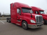 2014 FREIGHTLINER...T/A TRUCK TRACTOR, S/N 3AKJGLD64ESF44216, DETROIT ENG, 10 SPD TRANS, OD READS
