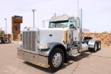 2011 PETERBILT...389 EXT HOOD T/A TRUCK TRACTOR, 500HP, 18 SPD, OD READS 587590 MILES , 83K ON OUT O