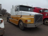 1997 VOLVO T/A TRUCK TRACTOR, S/N...4VGWDARH9VN740077, DETROIT 60 ENG, 9 SPD TRANS, SLEEPER, A/R