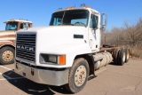 1992 MACK CH613 T/A TRUCK TRACTOR, S/N 1M2AA13Y4NW015786, MACK E7 ENG, 9 SPD TRANS, OD READS 348043