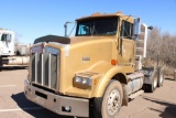 1990 KENWORTH T800 T/A TRUCK TRACTOR, S/N S534486,DETROIT ENG, 9 SPD TRANS, 490932 MILES, A/R