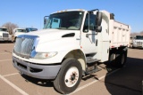 2009 IHC 4300 S/A DUMP TRUCK, S/N 1HTMMAAR59H131516, MAXFORCE DT ENG, AUTO, OD READS 57908 MILES