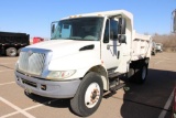 2005 IHC 4300 S/A DUMP TRUCK, S/N 1HTMMAAR9SH137183, DT466, AUTO, OD READS 87901 MILES