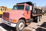 1995 IHC 4900 T/A DUMP TRUCK, S/N 1HTSAAR45H636285, DT466, AUTO TRANS