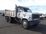 1990 CHEVY C70 T/A DUMP TRUCK, S/N 1GBS7D4YXLV104244, 3208 ENG, ALLISON AUTO TRANS, OD READS 178660