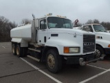 2000 MACK CH612 T/A WATER TRUCK, S/N...1M1AA08X4YW017492, 315 MACK ENG, 10 SPD TRANS, OD READS 32466