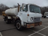 1981 IHC CARGOSTAR S/A WATER TRUCK, S/N 2HTD10459CCA11960, CAT ENG, AUTO TRANS, OD READS 75240