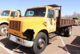1989 IHC 4700 S/A FLATBED/DUMP TRUCK, S/N 1HTSCZWL7LH236160, IHC ENG, 5X2 TRANS...