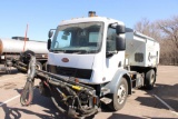 2013 SCHWARTZ PETERBILT...S/A PATCH TRUCK, S/N 3BPPHM7X5DF590320,DIESEL ENG, AUTO TRANS, OD READS