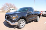 2023 FORD F150 4X4 PICKUP, S/N 1FTMF1EP9PKD55646, V8, AUTO TRANS, OD READS 5452 MILES