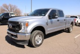 2022 FORD F250 4X4 CREWCAB PICKUP, S/N 1FT7W2BNXNEC61986, V8 AUTO, OD READS 63881 MILES, LONG BED
