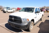 2019 DODGE RAM 1500 4X4 CREWCAB PICKUP, S/N 1C6RR7ST7KS602759, V8, AUTO TRANS, OD READS 125372 MILES