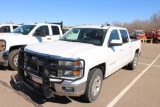 2015 CHEVY SILVERADO 1500 4X4 CREWCAB...PICKUP, S/N 3GCUKREC4326598, V8, AUTO, OD READS 129669 MILES