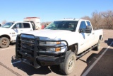 2014 CHEVY SILVERADO 2500 4X4 PICKUP, S/N 1GC2KUEG2FZ129278, V8, AUTO, OD READS 211816 MILES