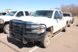 2014 CHEVY 2500 4X4 CREWCAB PICKUP, S/N 1GC2KUEG3FZ140855, V8, AUTO, OD READS 197813 MILES