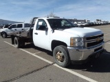 2013 CHEVY 3500 ARM BED, S/N 1GB3KZCG6DF100664, 6.0 GAS ENG, AUTO TRANS, OD READS 85520 MILES,