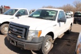2012 FORD F150 4X4 PICKUP, S/N 1FTNF1EF2CKD83102,V8, AUTO TRANS, OD READS 139356 MILES