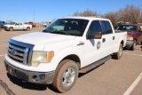 2012 FORD F150 4X4 CREWCAB PICKUP, S/N 1FTFW1EF1CFC25363, V8, AUTO TRANS, OD READS 180125 MILES