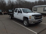 2012 CHEVY 3500HD 4X4 CREWCAB...FLATBED, S/N 1GB4K0C81DF113279, DURAMAX ENG, AUTO TRANS, (ELECTRICAL