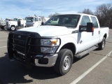 2012 FORD F250 4X4 CREWCAB PICKUP, S/N 1FT7W2BT4CEB84172, PWR STROKE ENG, AUTO TRANS, OD READS