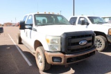 2011 FORD F350 4X4 CAB & CHASSIS, S/N 1FT8W3B66BEC25077, V8, AUTO TRANS...