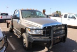 2008 DODGE 3500 , S/N 3DG6WH36A686221673, DIESEL ENG, AUTO TRANS, OD READS 137426 MILES