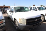 2009 CHEVY 1500 EXTCAB PICKUP, S/N 1GCEC19099Z116893, V8, AUTO TRANS, OD READS 205906 MILES
