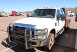 2008 FORD F350 CREWCAB PICKUP, S/N 1FDWW37R68EB18479, DIESEL ENG, AUTO TRANS, OD READS 203964 MILES