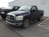 2007 DODGE RAM 1500 PICKUP, S/N 1D7HA16K77J585846, V6, AUTO TRANS, OD READS 162229 MILES