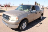 2004 FORD F150 CREWCAB PICKUP, S/N 1FTPW12584KD6353, V8, AUTO TRANS, OD READS 136714 MILES
