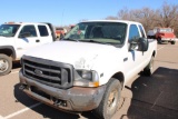 2003 FORD F250 PICKUP, S/N 1FTNX20S03EB70459, V10 ENG, AUTO TRANS, OD READS 169076 MILES