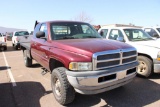 2001 DODGE 2500 4X4 ECTCAB FLATBED, S/N 1B7KF23Z81J604176, V8, AUTO, OD READS 167382 MILES