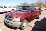 1998 FORD F250 PICKUP, S/N 1FTRF2768WKB85570, V8 , AUTO TRANS, OD READS 162160 MILES