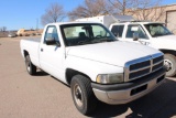 1996 DODGE 2500 PICKUP, S/N 1B7KC26Z7TJ135993, V8, AUTO TRANS, OD READS 148584 MILES