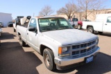 1994 CHEVY PICKUP, S/N 1GCEC14ZXRZ276089, V6, AUTO TRANS, OD READS 166482 MILES