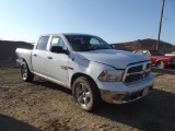 2015 DODGE RAM 1500 4X4 CREWCAB PICKUP, S/N 1C6RR7LM5FS557544, ECO DIESEL, AUTO TRANS, NEEDS FUEL