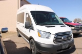 2019 FORD TRANSIT VAN, S/N 1FBAX2XM6KKA61322, V6, AUTO, OD READS 118001 MILES, 11 SEATS